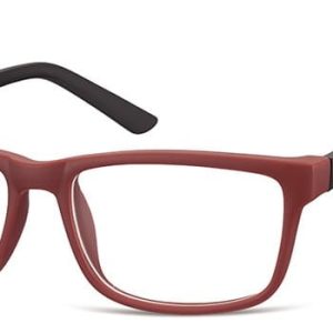 Okulary Zerówki oprawki Sunoptic CP157F bordowo-czarne