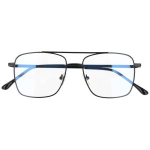 Okulary pilotki zerówki filtr Blue Light do komputera 2560-4