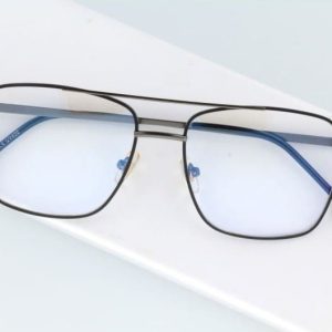 Okulary pilotki zerówki filtr Blue Light do komputera 2560-5