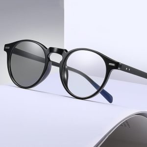 2w1 Okulary Lenonki do komputera BLUE LIGHT i przeciwsłoneczne FOTOCHROMOWE 2599A
