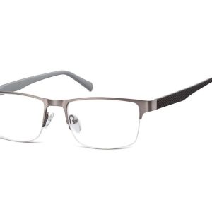 Żyłkowe oprawki korekcyjne zerówki okulary 601A szare
