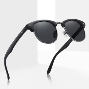 Okulary przeciwsłoneczne półramki z polaryzacją Unisex POL-5060B