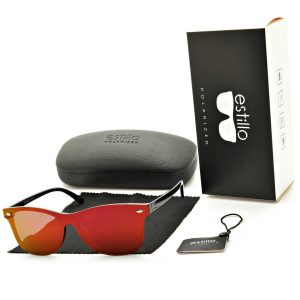 Okulary przeciwsłoneczne pełne polaryzacyjne lustrzane EST-402C