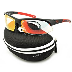 Fotochromowe okulary sportowe z ramką korekcyjną GOG E668-2R