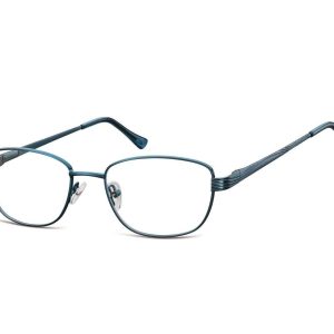 Oprawki korekcyjne zerówki okulary metalowe 796B granatowe