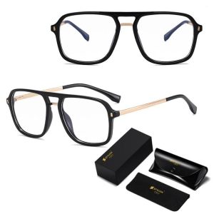 Okulary pilotki zerówki do komputera BLUE LIGHT z flexami 25131
