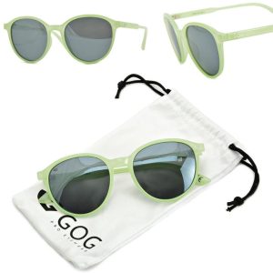 Pistacjowe okulary przeciwsłoneczne z polaryzacją GOG E849-3P