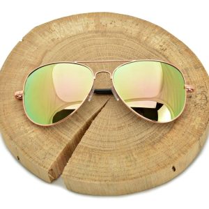 Okulary przeciwsłoneczne aviator pilotki lustrzane STD-90