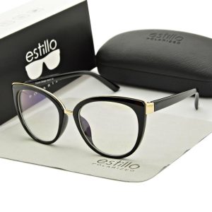 Okulary damskie z filtrem BLUE LIGHT do komputera korekcyjne EST-111K-1 Estillo