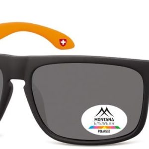 Klasyczne okulary Montana MP37D pomarancz polaryzacyjne