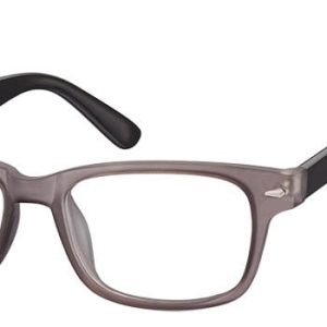 Okulary Zerówki klasyczne oprawki Sunoptic CP156D szaro-czarne