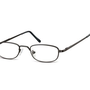 Oprawki korekcyjne zerówki okulary metalowe z uchwytem 784B czarne