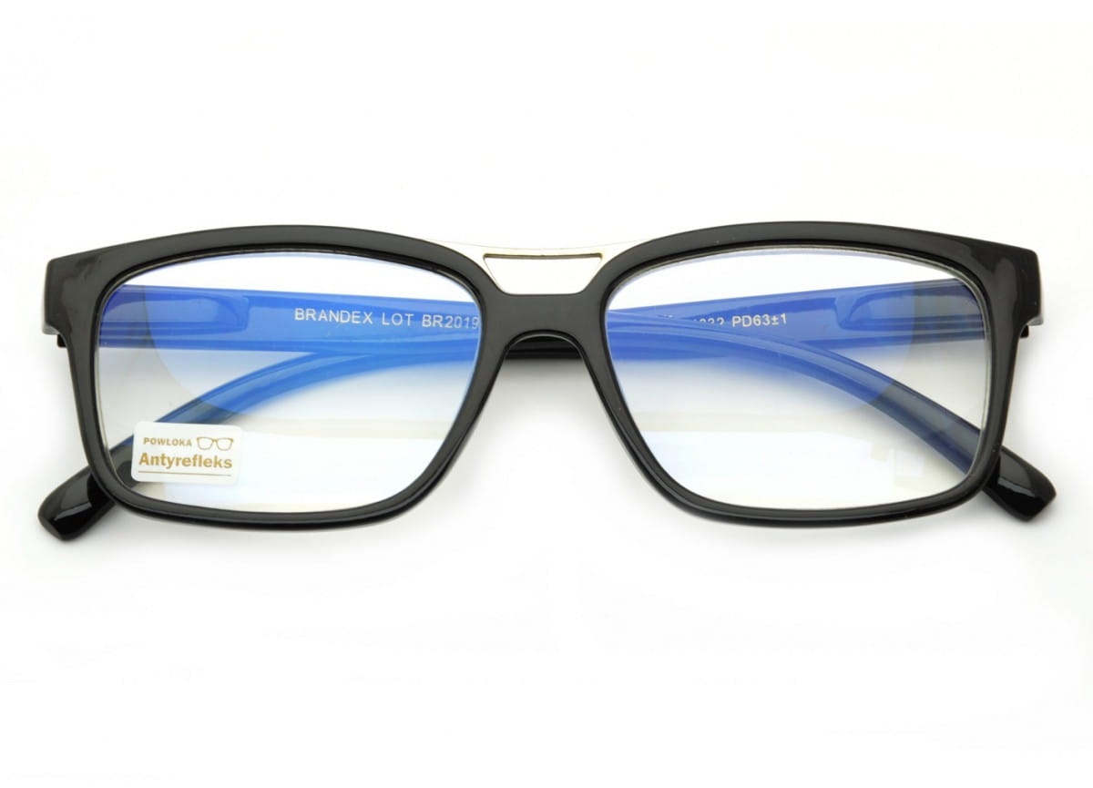 Plusy Okulary z filtrem z Antyrefleksem do Czytania moc: +1 do Komputera z flexami ST304