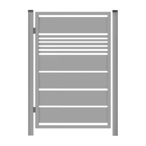 Furtka typ WALL MIX 200/20 - 1,00 x 1,50 m