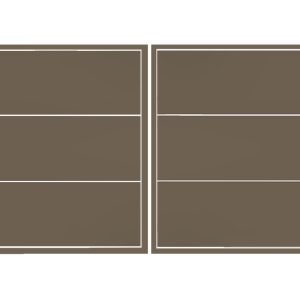 Brama typ WALL SOLID - 4,00 x 1,25 m