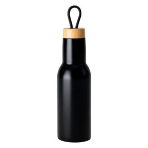 Butelka próżniowa 400ml Lome -Czarny
