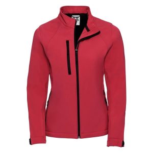 Kurtka damska Soft Shell Autumn - Rubinowy