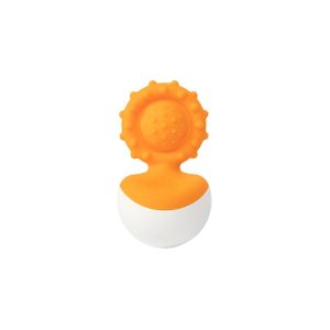 Fat Brain Toy Co. - Gryzak - Wańka - Wstańka - Dimpl - Pomarańczowy