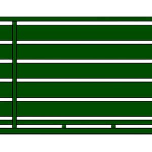 Brama przesuwna WALL 200 - 4,00 m - antracyt , brązowa , czarna , szara , zielona