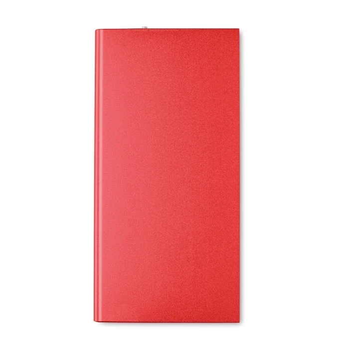 Power bank 8000mAh - POWERFLAT8 - Czerwony