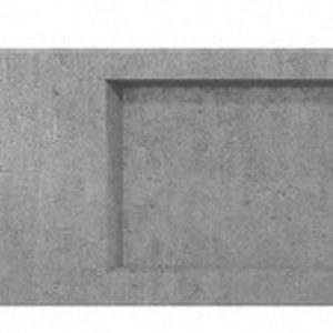 Podmurówka betonowa kaseton - 250 cm / 25 cm