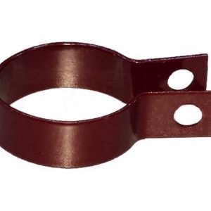 Obejmy montażowe na słupek fi 48 mm brązowe