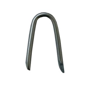 Skoble montażowe do siatki leśnej - 2,5x25mm - 100 szt.