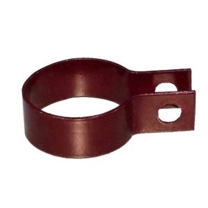 Obejmy montażowe na słupek fi 42 mm brązowe