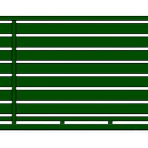 Brama przesuwna WALL 140 - 4,00 m - antracyt , brązowa , czarna , szara , zielona
