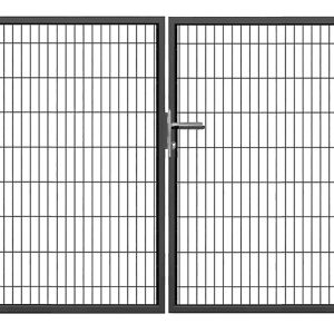 Brama SX 656 PRO - 4,00 x 1,70 m - antracyt , zielona