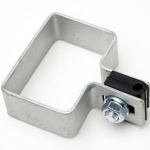 Obejmy do paneli końcowe - ocynkowane