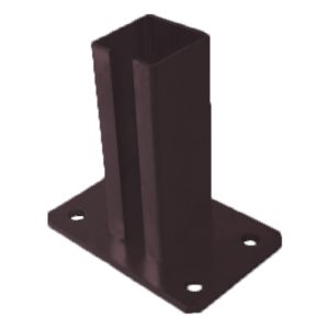 Stopa słupka 80x80 mm - antracyt , brązowy , czarny , szary , zielony