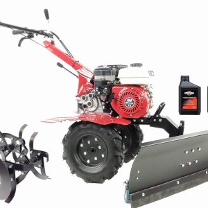 Glebogryzarka spalinowa HOLIDA WM500 7.0KM - Zestaw pług do śniegu + pług do orki