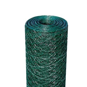 Siatka hodowlana woliera zielona 13x13mm/1,00m STRONG - 10m