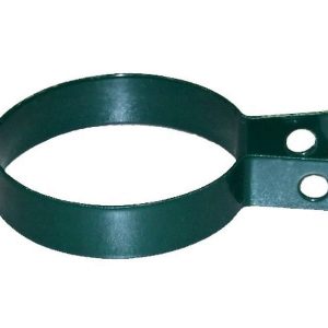 Obejmy montażowe na słupek fi 76 mm zielone
