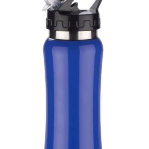 Bidon stalowy PATRO 600 ml - Niebieski