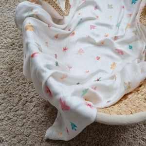 Otulacz/kocyk bambusowy BIRDS