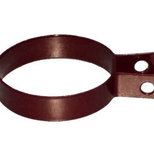 Obejmy montażowe na słupek fi 76 mm brązowe