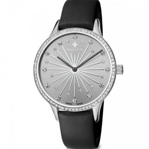 Zegarek damski Swiza Stella, Sst, grey, black WAT.0631.1006