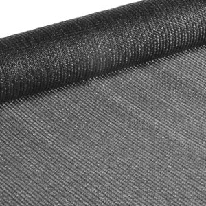 Siatka cieniująca 135g , 90% , antracyt , 1,50m - rolka 25m