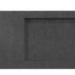 Podmurówka betonowa kaseton - 250 cm / 25 cm - antracyt