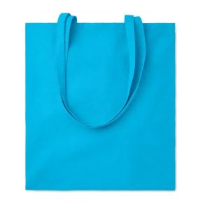 Torba na zakupy COTTONEL COLOUR+ - Turkusowy