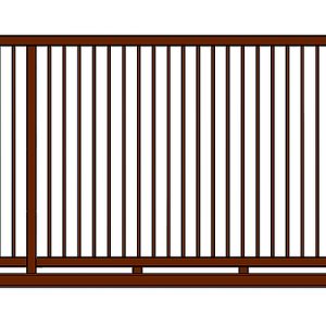 Brama przesuwna P20 - 4,00 m - antracyt , brązowa , czarna , szara , zielona