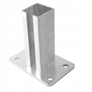 Stopa słupka 80x80 mm - ocynkowana