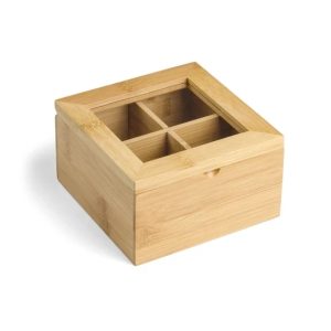 Pudełko na herbatę TEA - Brązowy