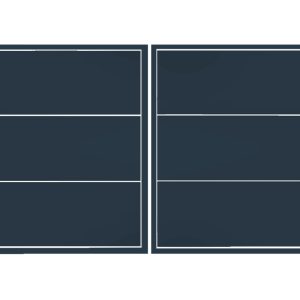 Brama typ WALL SOLID - 4,00 x 1,75 m