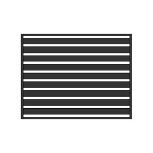 Przęsło WALL 100 - 2,00 m x 1,75 m antracyt , brązowe , czarne , szare , zielone