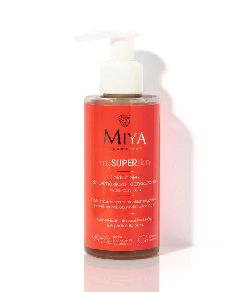 Olejek do demakijażu i oczyszczania twarzy | Miya Cosmetics