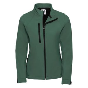 Kurtka damska Soft Shell Autumn - Butelkowy