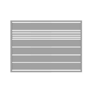 Przęsło typ WALL MIX 200/20 - 2,00 x 1,50 m